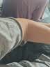 都市丽人睡衣女士带胸垫100%纯棉圆领短袖短裤夏季可外穿家居服灰色2XL 实拍图