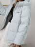 波司登（BOSIDENG）26年秋冬新款羽绒服90绒情侣连帽休闲百搭保暖外套B260245112XS 水雾蓝5980 XS 155/80A 体重约110以内 实拍图