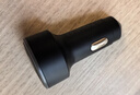 ANKER安克车载充电器30W汽车点烟器快充头转换器三口大功率车充适用华为小米苹果17安卓手机电脑 黑 实拍图