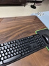 双飞燕（A4TECH）WKG-1000 104键 无线键鼠套装 无线键盘鼠标套装无线鼠标键盘套装办公键盘打字手感好 黑色 无线 实拍图