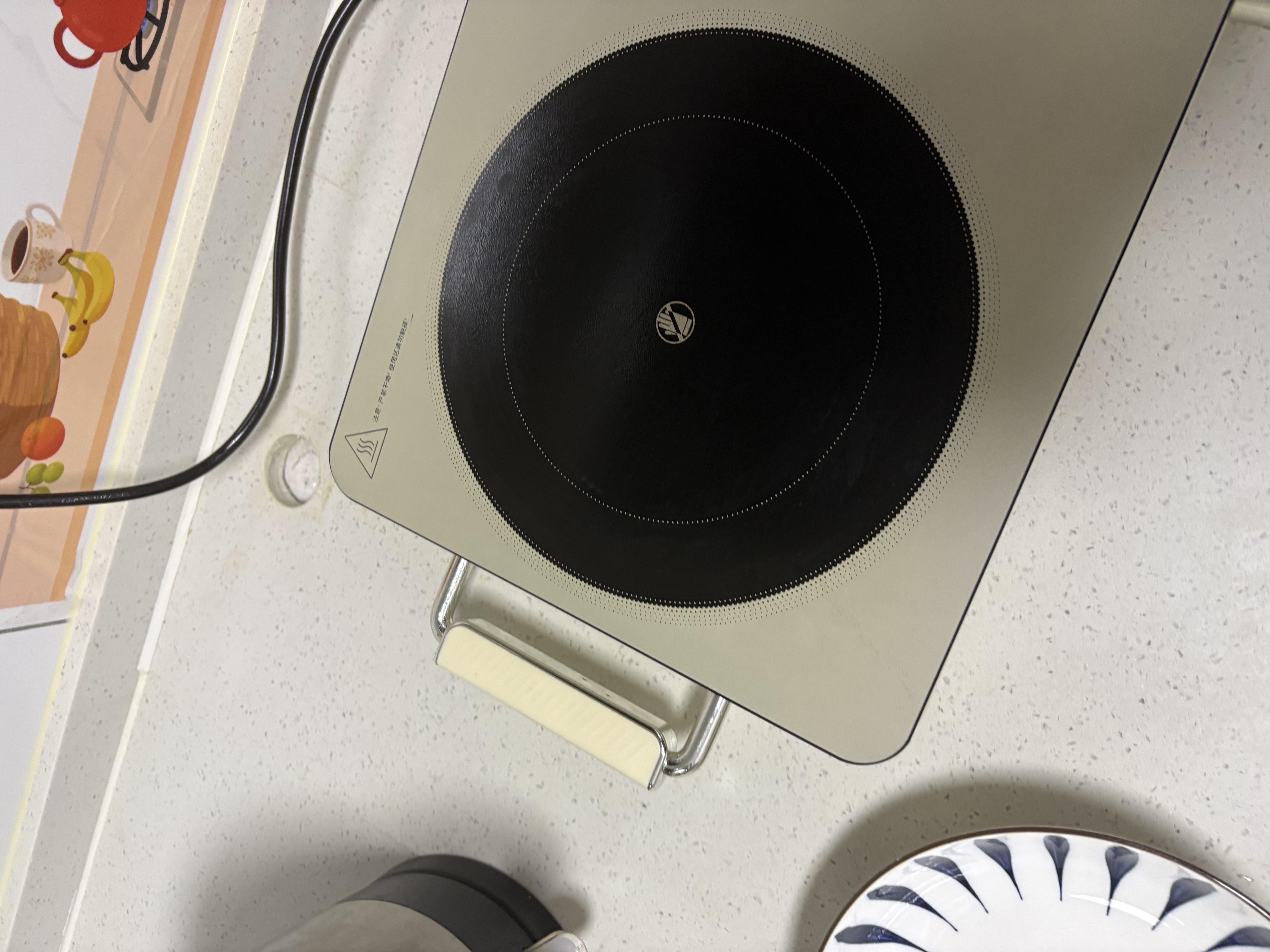 美的（Midea）电陶炉电磁炉家用小型煮茶器电炉炒锅点火锅2200W大功率电磁灶一体双环控火智能定时自由调节火力 【单机】2200W/双环猛火 实拍图
