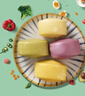 九洲丰园有机蔬菜泥馒头640g /16个儿童早餐食品半成品早饭面点山东馒头 实拍图