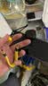 Smorss数据线Type-C全功能ctoc兼容雷电4双头短线240W快充40Gbps高速传输PD3.1适用手机电脑移动硬盘 黄 实拍图