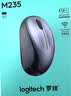 罗技（Logitech）M235 鼠标 无线鼠标 办公鼠标 对称鼠标 黑色 带无线2.4G接收器 实拍图