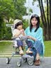 suzzt遛娃神器带遮阳棚可折叠婴儿推车双向手推车婴儿车0-3岁溜娃神器 新升级灰色+坐垫+加大遮阳 实拍图