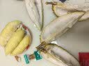 京鲜生 进口金枕头鲜榴莲 净重7-8斤 1个装 生鲜 新鲜水果 新鲜榴莲 实拍图