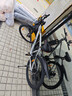 京东京造 XC350山地自行车铝合金禧玛诺21速油压碟刹成年人学生17寸时空银 实拍图