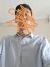 罗蒙（ROMON）含亚麻短袖衬衫男装夏季薄休闲宽松大码棉麻上衣日系衬衣半袖外套 浅蓝 XL 实拍图