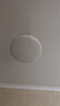 欧普照明（OPPLE）风扇灯护眼全光谱智控空调Ra95餐厅护眼电风扇卧室灯36寸 冰风白 实拍图