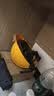 霍尼韦尔（Honeywell）安全帽 L99S HDPE 阻燃耐低温 防砸抗冲击建筑工地电力头盔 黄色透气1顶 实拍图