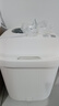 海尔（Haier）泡脚桶全自动软胶按摩足浴盆恒温加热小管家杀菌足浴桶洗脚盆生日礼物七夕节礼物HQY-J631W 实拍图