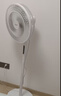美的（Midea）【飓风节能】七叶柔风立式电风扇/家用轻音落地扇/台式小型风扇/大风力遥控定时摇头风扇 SAH35BSJ 实拍图