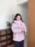 鸭鸭（YAYA）冰壳羽绒服女2026秋冬新款外套保暖男女短款三防加厚抗静电面包服 米白色 M 【建议110-130斤】 实拍图