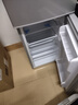 志高（CHIGO）小冰箱迷你小型家用冷藏冷冻两用宿舍出租房用双门办公室电冰箱节能省电 【一级能效】128L银色【全国联保丨节能省电】 实拍图