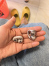 韶音（SHOKZ）【七夕礼物】OpenDots ONE开放式蓝牙耳机耳夹式无线耳机蓝牙跑步运动耳机E310适配苹果安卓星际白 实拍图