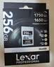 雷克沙（Lexar）256GB Cfexpress Type A存储卡 VPG200 8K录制 读1750MB/s 索尼相机专用cfa卡 4.0高速 (SILVER) 实拍图