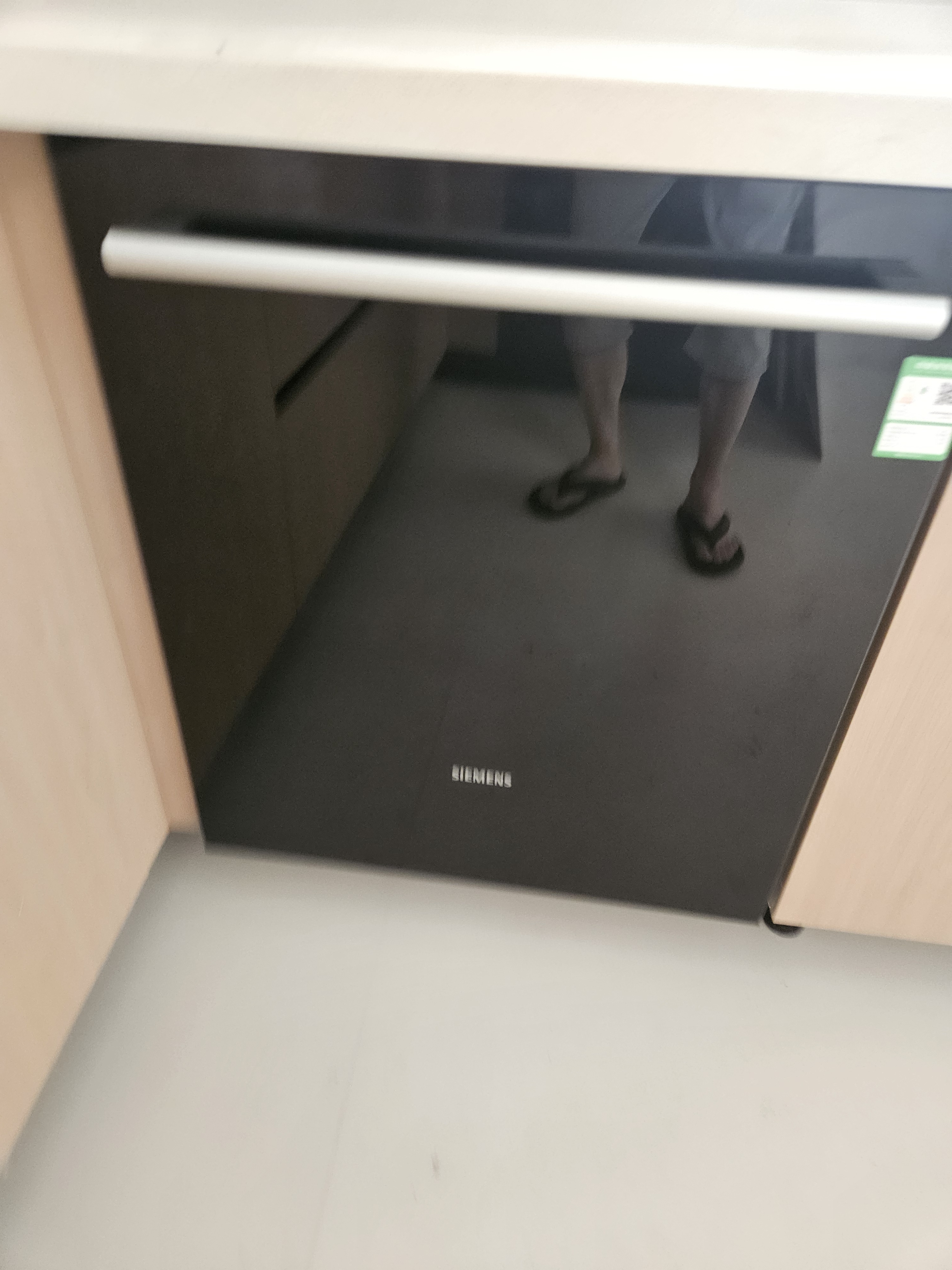 西门子（SIEMENS）【黑魔镜3.0】636Max全面升级【双一级认证】超省水省电150升以上AI智能洗嵌入式洗碗机SJ43EB33KC 实拍图