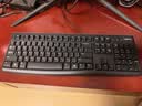 罗技（Logitech）K120 键盘 有线键盘 办公键盘 全尺寸 黑色U口 104键 实拍图