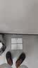 智能体脂秤精准体重秤家用电子秤人体体脂秤体重秤充电减肥专用电子体重秤钢化玻璃公斤精准 体重秤【皓月白】充电 实拍图