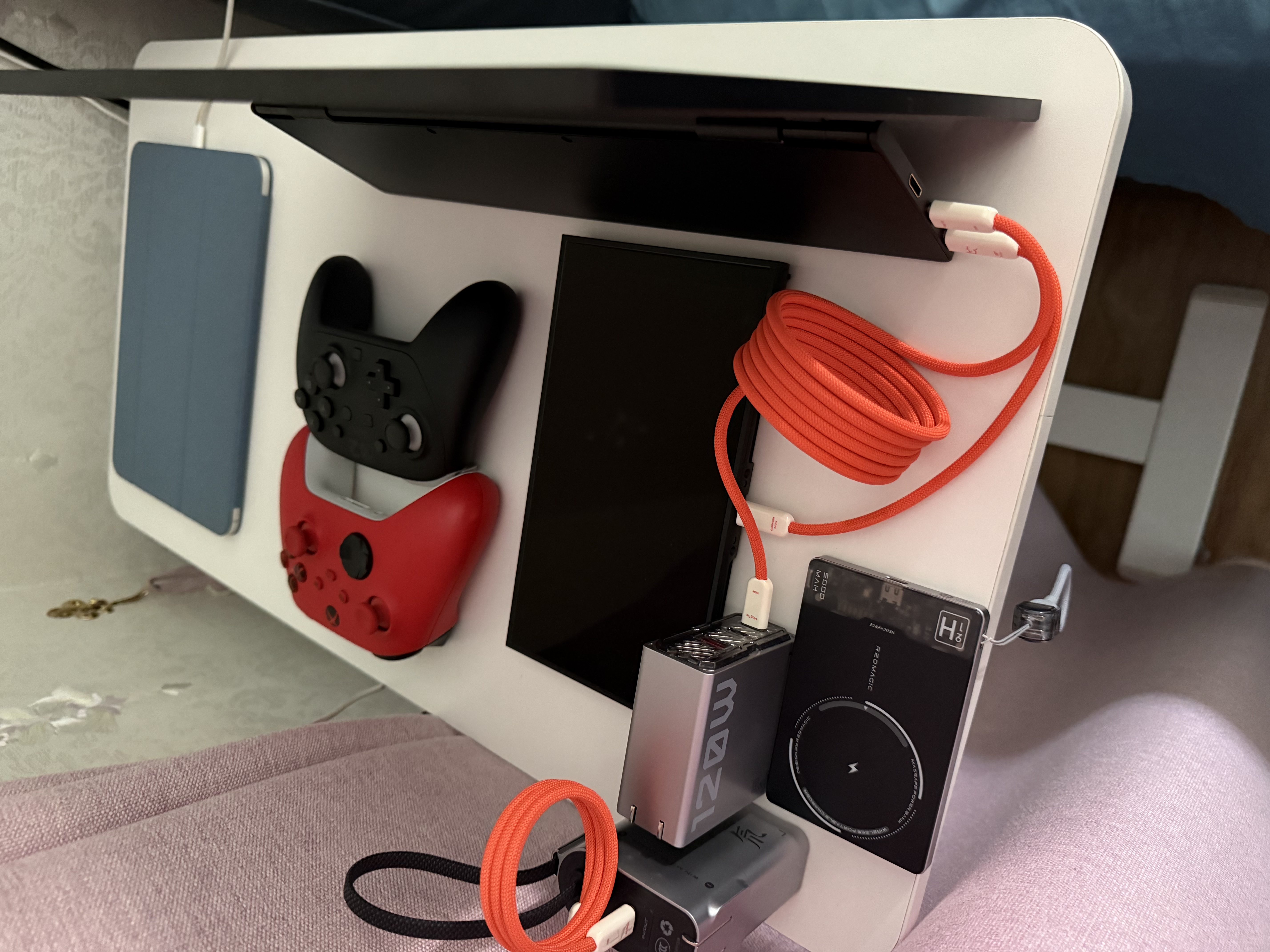 CANDYSIGN制糖工厂MagTie全磁吸贴贴线100W USB C-C糖橙1.5米苹果iPhone18充电线数据线5A快充笔记本电脑 实拍图