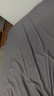 京东京造 悦柔床单单件 120g加厚耐用 A类磨毛床罩 180x230cm 科技灰 实拍图