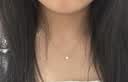 meluxe美奈 18K金akoya天然海水珍珠项链吊坠女路路通锁骨链 生日礼物 【Akoya】7-7.5mm S925银链 实拍图