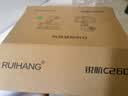 RUIHANG锐航C260摩托车电动车外置踏板专用激光射灯强光款远近光透镜射灯 C260管夹款/电动车电摩专用 近黄远白 实拍图