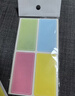 DSB迪士比不干胶标签贴纸大号手写自粘性彩色分类口取纸姓名字贴价格便利贴80枚60mm*30mm深色8104 实拍图
