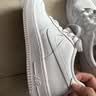 耐克NIKE女子空军一号AF1 百搭大童运动鞋DH2920-111白37.5 实拍图
