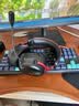 iKF V11 Pro7.1四模无线游戏耳机头戴式7.1环绕音效蓝牙有线电竞三角洲FPS无畏契约听声辨位 黑红色 实拍图