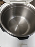 东芝（TOSHIBA）【旗舰新品】小白露风冷电压力锅 5L 4-8人高压锅家用IH锁鲜0排气 纯钛0涂层+陶瓷双胆PC-50MXVC 实拍图