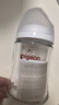贝亲（Pigeon）新生儿 防胀气宽口径玻璃奶瓶160ml SS号奶嘴 0个月+ AA260 实拍图