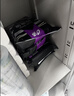 e洁抽绳垃圾袋黑色45*50cm240只双面2.6丝家用穿绳免撕塑料袋加厚 实拍图
