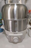 美的（Midea）煮蛋器蒸蛋器双层家用自动断电神器防干烧不锈钢便携式家用煮蛋器MZ-ZDE16T72 实拍图
