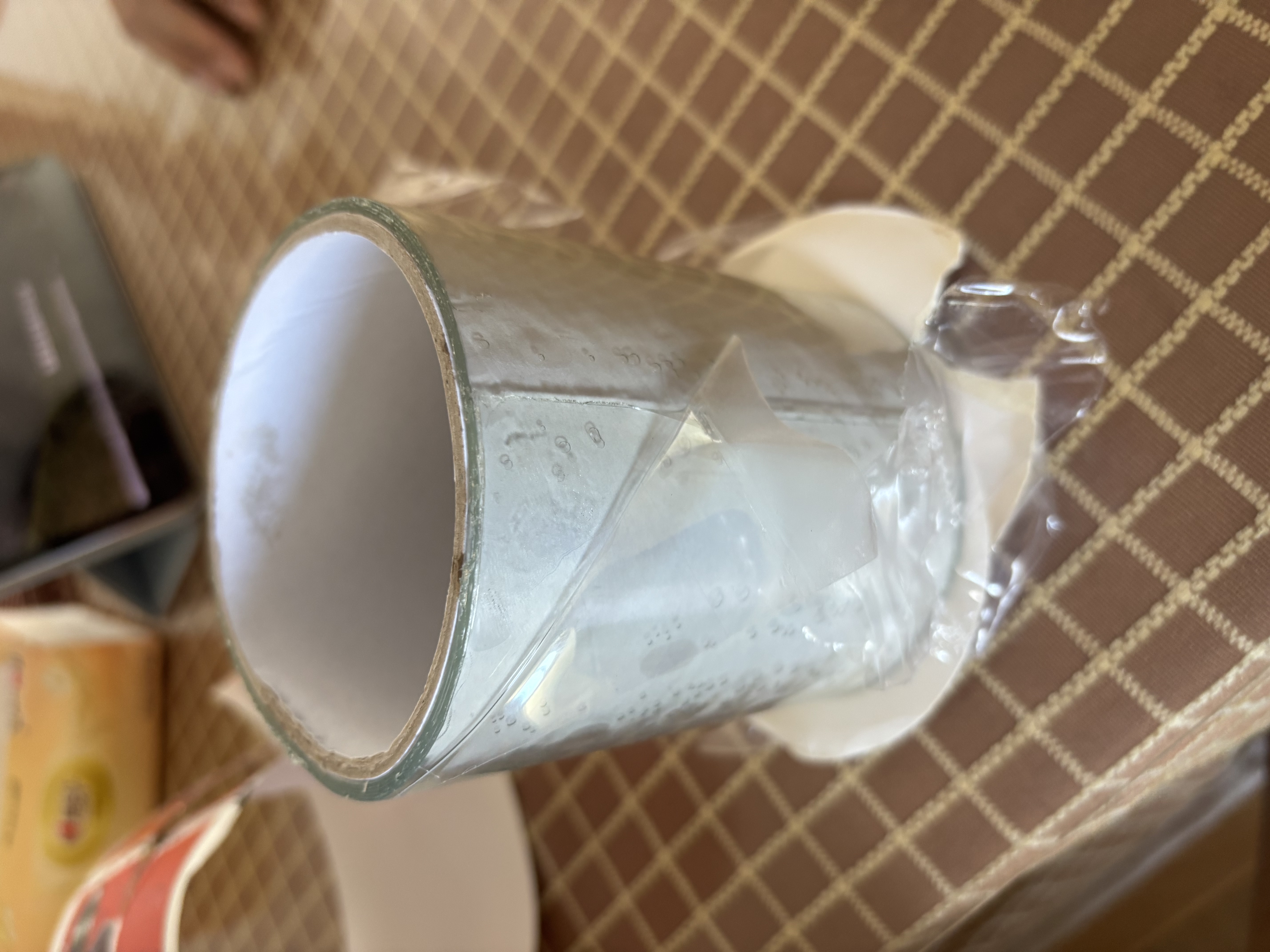 炫嘉米塔尔防水胶带补漏贴防漏胶布pvc下水管道漏水堵漏神器 透明 实拍图