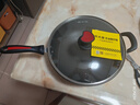 炊大皇炒锅不粘锅少油烟平底锅多用煎炒锅电磁炉34cm通用健康 CKN4634BF 实拍图
