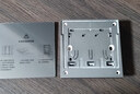 领普科技超薄智能开关E3 Pro AG玻璃蓝牙mesh2.0 已接入米家APP单火单键白 实拍图