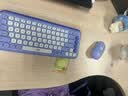 罗技（Logitech）POP ICON KEYS无线蓝牙键盘 AI轻音薄膜电脑办公键盘鼠标套装mac ipad键鼠套装泡泡键盘自定义85键 POP ICON COMBO 紫色 实拍图