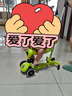 酷骑（COOGHI）小绿车四合一儿童滑板车遛娃神器可滑可骑可推酷奇10个月-5岁 【V6】经典万向轮 酷骑绿 实拍图