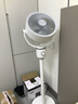 艾美特（AIRMATE）【小暴风】空气循环扇大风量摇头电风扇家用台式落地扇升级加高换气轻音柔风小风扇 FA18-X115 实拍图