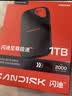 闪迪（SanDisk）1TB Type-c USB3.2 NVMe移动固态硬盘（PSSD）E70升级版 读速2000MB/s 三防保护 兼容手机电脑平板 实拍图