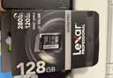 雷克沙（Lexar）128GB SD存储卡 U3 V30 佳能索尼富士尼康相机高速SD卡 读225MB/s 写160MB/s 4K超清录制 SD银卡 实拍图