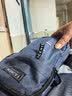 Chest bag男士时尚休闲胸包简约单肩包便捷轻便胸前包潮流斜挎包 蓝 色单层 实拍图