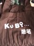 纯棉围裙定制logo印字全棉布料加厚耐磨定做奶茶店高级厨师工作服女男士时尚夏天厨房家用做饭围腰 宽带咖啡色 实拍图