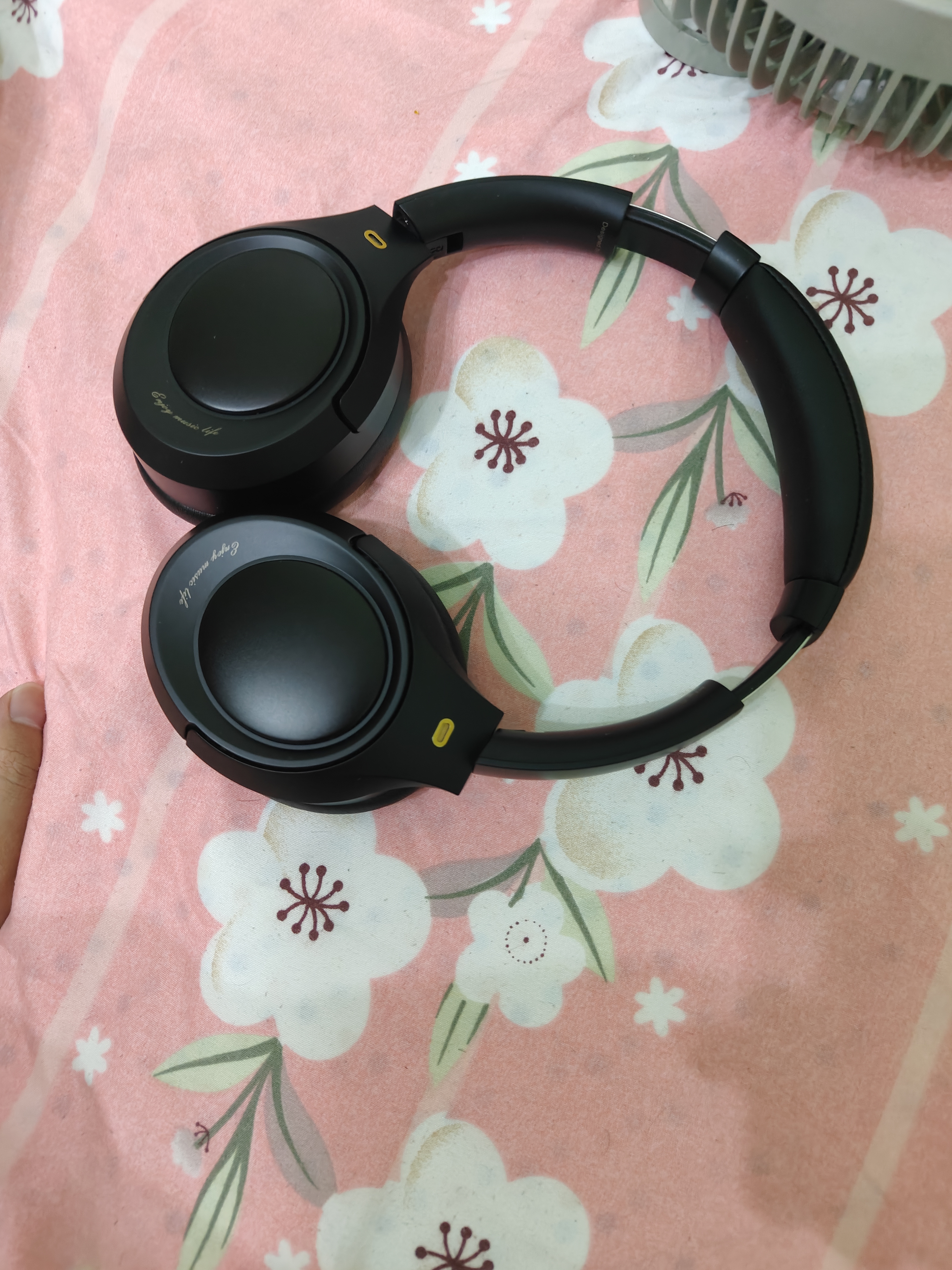 iKF King Pro3.0【双金标LDAC高解析】头戴式蓝牙耳机主动降噪无线有线三角洲行动电竞游戏专用雅典黑 实拍图
