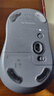 罗技（Logitech）优选系列M650无线蓝牙鼠标 办公蓝牙静音鼠标Mac苹果ipad鼠标人体工学双模鼠标大小手可选男女通用 M650黑M+大桌垫 实拍图