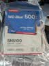 西部数据（WD）固态硬盘sn5000/sn5100/sn7100原闪迪NVME M.2 2280 PCle4.0台式机笔记本AI2Tb4TB电脑ssd固态硬盘 SN5100 500GB 实拍图