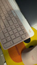 罗技（Logitech）时尚系列 K580 无线蓝牙键盘 办公键盘 便携超薄 笔记本键盘 平板键盘 茱萸粉 101键 实拍图