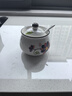 拜杰陶瓷猪油罐耐高温调味罐装油容器大容量装辣椒油罐储油罐 实拍图