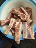 龙大肉食 黑猪肋排块净重4斤 免切排骨块 （含软骨）猪肉生鲜 烧烤食材 实拍图